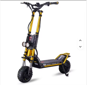 Nuevo Scooter Eléctrico Wolf King GTR de 12 Pulgadas, 72V 35Ah 2000Wx2, Personalizable OEM, Garantía de 3 Años - Product Image 3