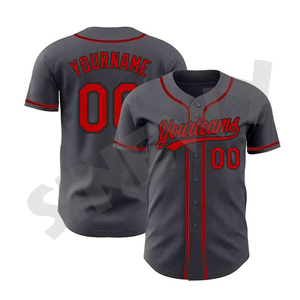 Paquete de uniformes de béisbol y pantalones personalizados al por mayor con impresión por sublimación, conjunto completo en blanco para sóftbol y béisbol. - Product Image 3