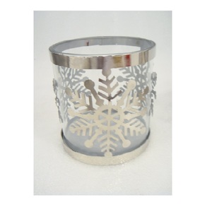 <b>Red</b> Painted Metal With Glass Hurricanes <b>Candle</b> Holder for Home Decorative Wedding Party Christmas Lighting Table Top Decor Use - Product Image 4