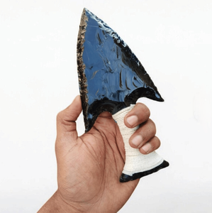 Cuchillo de Obsidiana Negra, Daga, Hoja, Arma de Cristal Hecha a Mano, Herramienta de Protección Espiritual, Decoración Metafísica, Regalo Simbólico - Product Image 4