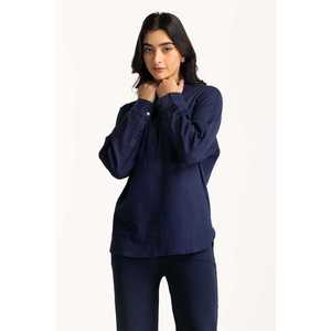 Blusa Casual Tejida con Patrón Sólido y Tinte Liso WM-CS-SS24-022 - Product Image 5