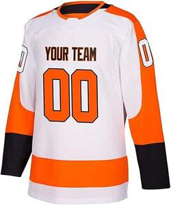 Camiseta de hockey sobre hielo de manga larga de secado rápido al mejor precio, logotipo de impresión por sublimación, ropa de hockey sobre hielo para equipos deportivos - Product Image 3