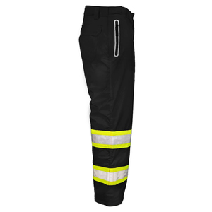 Nouveauté Pantalon de travail réfléchissant pour homme Pantalon lavé Pantalon de sécurité pour homme Haute visibilité Pantalon de travail multi-poches Coupe ajustée Garçons - Product Image 4