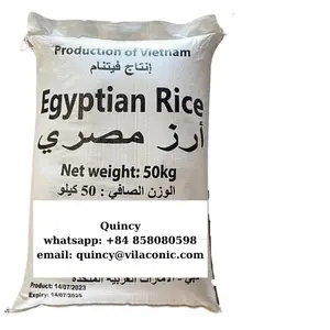 Egyptian Medium Grain Rice 5% broken (Ms Quincy WA: 84 858080598)