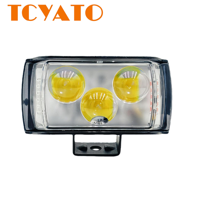 TCYATO 3-lens LED Spotlight led lights for motorcycle, High-brightness Focused Improved Lamp, SAN 'an Chip motorcycle led lights