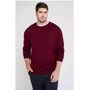 Pull en laine pure pour homme, décontracté, tricoté en argyle, respirant, anti-boulochage, de haute qualité, hiver 2025 - Product Image 2