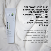 Crème Anti-Imperfections TTO Clinic 75ml Hydratant Éclaircissant à l'Arbutine, Acide Hyaluronique, Acide Tranexamique et Centella Asiatica pour le Teint Nuit