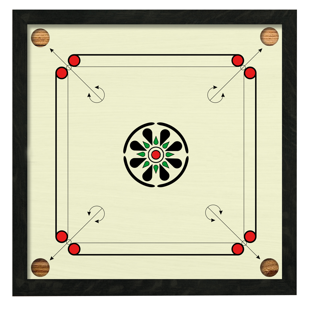 High Quality Carrom Board - Perfect for Family Fun