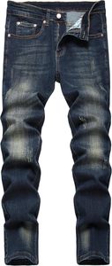 Pantalons jeans pour hommes de qualité supérieure Prix compétitif Marque privée Logo personnalisé Pantalons jeans coupés et cousus pour hommes - Product Image 4