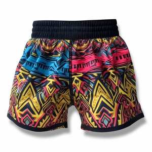 Bañadores de Boxeo Tailandés con estampado personalizado de alta calidad, equipo de lucha MMA personalizable para adultos, Bóxer, ropa de artes marciales, pantalones cortos de Muay Thai - Product Image 1