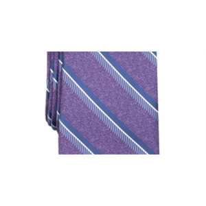 Cravatta Classica a Righe Dena da Uomo Perry Ellis, Viola, Taglia Unica, Accessorio Professionale - Product Image 2