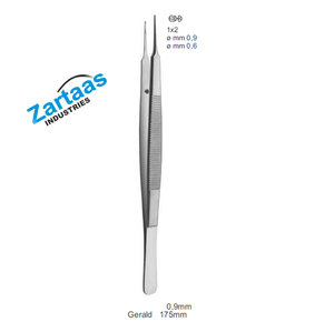 Fórceps de acero inoxidable de alta calidad Potts-Smith 18Cm Fabricante y exportador recto - Product Image 5