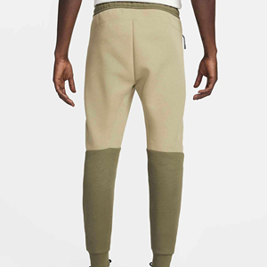 Pantalon de jogging décontracté en toile épaisse pour homme, coupe évasée, avec fermeture éclair, couleur et logo personnalisables - Product Image 2