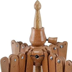 Enrouleur de fil rapide en bois pour enrouler le fil de boule - Product Image 1