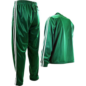 Conjunto Deportivo de Poliéster para Hombre con Cierre de Cremallera, Transpirable, Ligero, para Atletismo, Gimnasio, Casual - Product Image 3