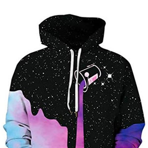 Sudadera con capucha de algodón para hombre, talla grande, básica, con logotipo personalizado, extragrande, para invierno, con impresión digital, al por mayor. - Product Image 2