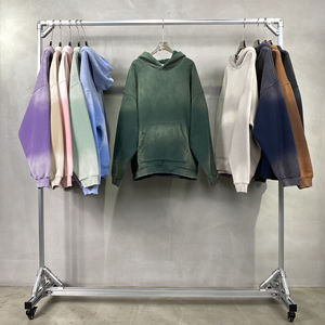 Sudaderas de lana de algodón 100% para hombre, cómodas sudaderas de invierno bordadas con tinte de corbata en varios colores, gran oferta - Product Image 6