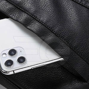 Men Leather <b>Jacket</b> <b>Smart</b> Fashion Outerwear Winter Apparel Durable Leather Clothing Classic Style Men Leather <b>Jacket</b> - Product Image 3