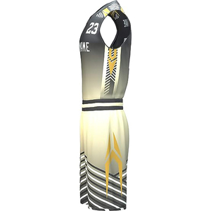 Camiseta de baloncesto negra y roja Reversible por sublimación profesional personalizada 2025, camiseta de baloncesto, uniformes de baloncesto - Product Image 2