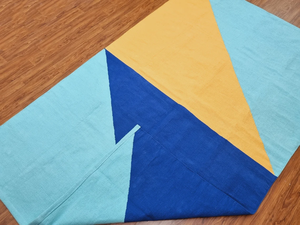 Handwoven Cotton Kilim <b>Rug</b> Living Room Bedroom Dining Room <b>Kitchen</b> <b>Rug</b> Abstract <b>Rug</b> - Product Image 5