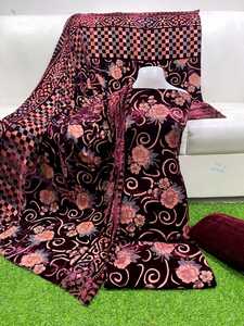 Lehenga Choli de terciopelo elegante de alta calidad para mujer, hermoso bordado a mano, precio directo de fábrica de Pakistán - Product Image 3