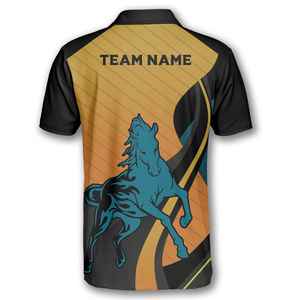 Polo Ecuestre para hombre, camiseta transpirable de secado rápido para montar, ropa deportiva cómoda y ligera de manga corta para exteriores - Product Image 6