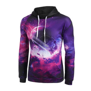 Sudaderas con Capucha Sublimadas, Personalizadas, de Diseño Único, Secado Rápido, Transpirables, Ecológicas, Ligeras, con Bolsillo, 100% Algodón para Invierno - Product Image 2