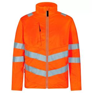 Chaqueta de Seguridad Reflectante de Alta Visibilidad para Hombre, Personalizable con Logotipo, Forro de Softshell de Poliéster, Certificación CE, Resistente al Viento, para Invierno - Product Image 1