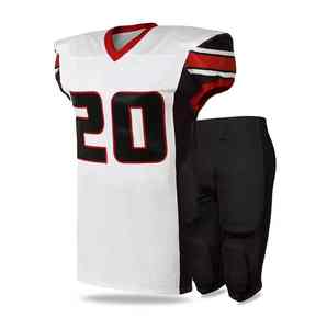 Vente en ligne d'uniformes de football américain, logo personnalisé imprimé, design durable, performance supérieure, uniforme de football américain grande taille - Product Image 1