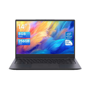 Portátil de 14 Pulgadas con 8GB DDR4, 256GB, Intel N4000 Quad Core 2.66GHz, Frecuencia de Actualización de 144Hz, Enchufe Estadounidense, Teclado en Inglés - Product Image 1