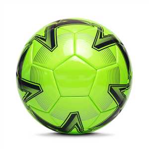 Ballon d'entraînement de football fluorescent thermocollé, résistant à l'eau, vessie à rebond élevé en PU durable, idéal pour la pratique et les allumettes - Product Image 5