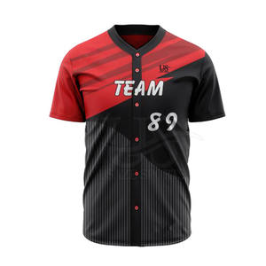 Jersey de Béisbol Juvenil de alta calidad, último diseño, uniforme transpirable, ropa deportiva de Color sólido liso, logotipo personalizado, venta en línea - Product Image 1