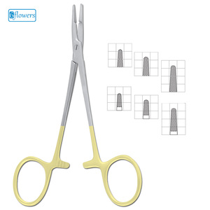 Olsen Hegar Pinza Porta Agujas de Acero Inoxidable con Tijeras Mejor Calidad Producto de Gran Oferta - Product Image 2