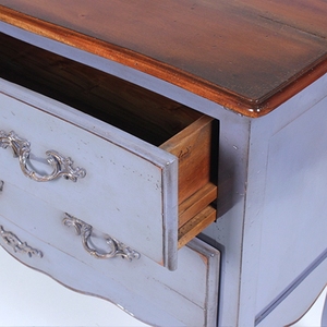 Mueble mueble con dos cajones no 5001 fabricado en madera de caoba para guardar artículos con un diseño clásico vintage - Product Image 4