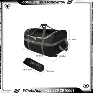 Sac à roues d'ABS transparent coloré Offre Spéciale imperméable avec la serrure normale et l'universel mignon - Product Image 2