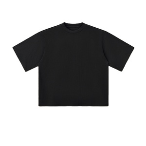 เสื้อยืดผู้ชายสไตล์อเมริกัน ผ้าฝ้าย 100% เสื้อยืดลำลองพื้นฐาน สตรีทแวร์ เสื้อแขนสั้นฤดูร้อน ขายส่ง เสื้อผ้าสั่งทำ ผลิตเสื้อผ้า - Product Image 1