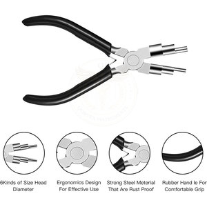 Wholesale Rate Stainless Steel Jewelry Making Mini Hand <b>Plier</b> <b>Set</b> Small Tools for Beading Jewelry Work and Repair Use - Product Image 5