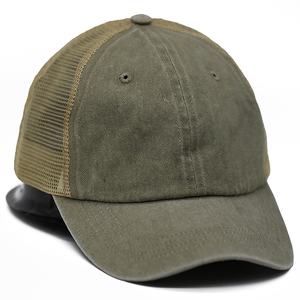 Sombrero de papá Vintage Unisex de alta calidad, gorra de béisbol de camioneros de malla desteñida con patrón de letras deportivas, diseño elegante no estructurado - Product Image 1