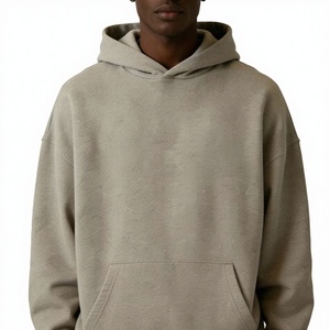 Solid Color Custom logo Wholesale Trendy Breathable Fashion Causal Outdoor <b>Pullover</b> <b>Men</b> And Women Heavyweight Winter Hoodie - Product Image 1