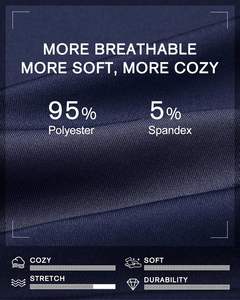 Traje de Entrenamiento de Dos Piezas para Hombre, Talla Grande, Personalizado, de Forro Polar Sólido, Poliéster de Secado Rápido, Transpirable y Ecológico, Pantalones Deportivos - Product Image 6