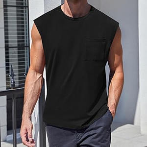 Débardeurs sans manches pour hommes Sweat à capuche Bodybuilding Tee Shirt Stringer Male Workout Hooded Vest Single téléchargé par Dress Sports - Product Image 4