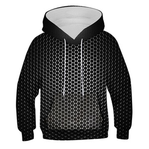 Prix d'usine en gros, sweats à capuche et sweat-shirts pour hommes de haute qualité, motif géométrique, mode hiver, polyester/coton - Product Image 1