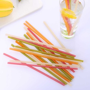 Disposable vegetable flour drinking straws eco friendly rice straw bulk supply from Vietnam factory - Product Image 4