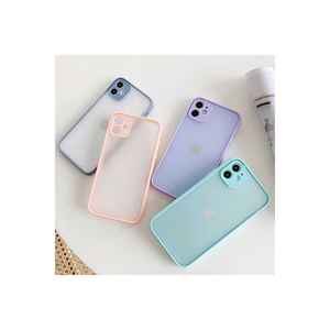 Netzy Luxury SAFA Hux Red for iPhone 12 Pro Max <b>Case</b> Premium Silicone TPU Electroplate Craft Anti-Fingerprint Stylish Ins Design - Product Image 4