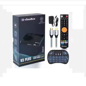 ชุด VSeeBox 2024 VSeeBox V3 PLUS รุ่นขายดีที่สุด คุณภาพเยี่ยม พร้อมรีโมทควบคุมด้วยเสียง - Product Image 1