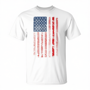 T-shirt Premium Joueur de Polo Équestre Drapeau Américain Vêtements Promotionnels Équitation - Product Image 2