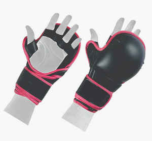 Guantes de boxeo de cuero profesionales de la mejor calidad para entrenamiento que absorbe la humedad, ligeros, transpirables, con cordones de dedos completos - Product Image 3