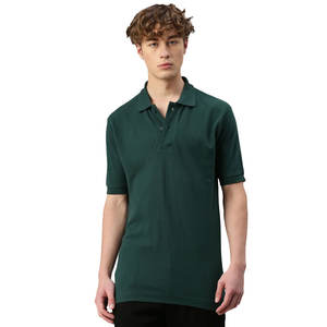 Polo de verano transpirable y cómodo con estampado personalizado para hombre adulto con manga corta - Product Image 1