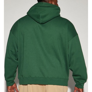 Sudadera con capucha personalizada al por mayor, ropa de calle, sudaderas con capucha para hombre con estampado liso de alta calidad, sudadera extragrande con hombros caídos y ajuste cuadrado para hombre - Product Image 6