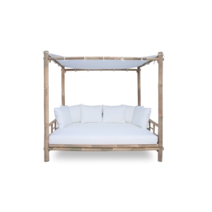 Customized Outdoor Furniture Natural Color <b>Bamboo</b> Gazebo Adjustable Top Shade Knock-Down Design Waterproof Canopy <b>Pergola</b> - Product Image 1